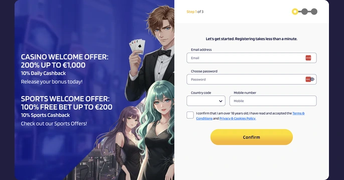 LysaCasino Login
